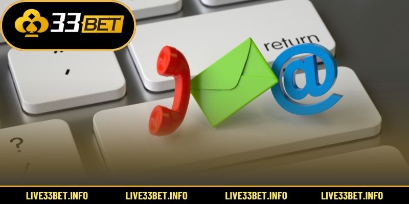 Các kênh hỗ trợ chính thức của 33BET