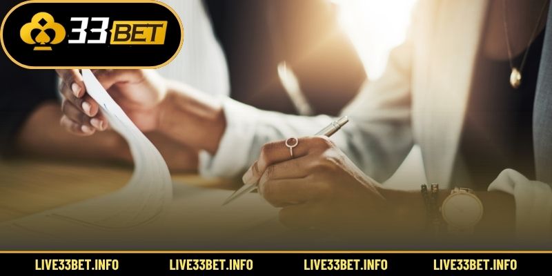 Điều khoản điều kiện 33BET sử dụng cơ bản